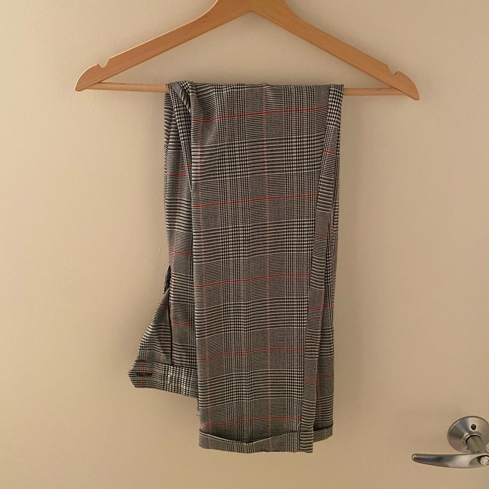 Topman slim dress pants, houndstooth pattern. Men’s 32x30
